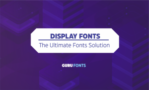 Display Fonts