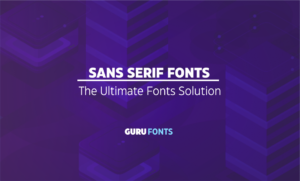 Sans Serif Fonts 1.10